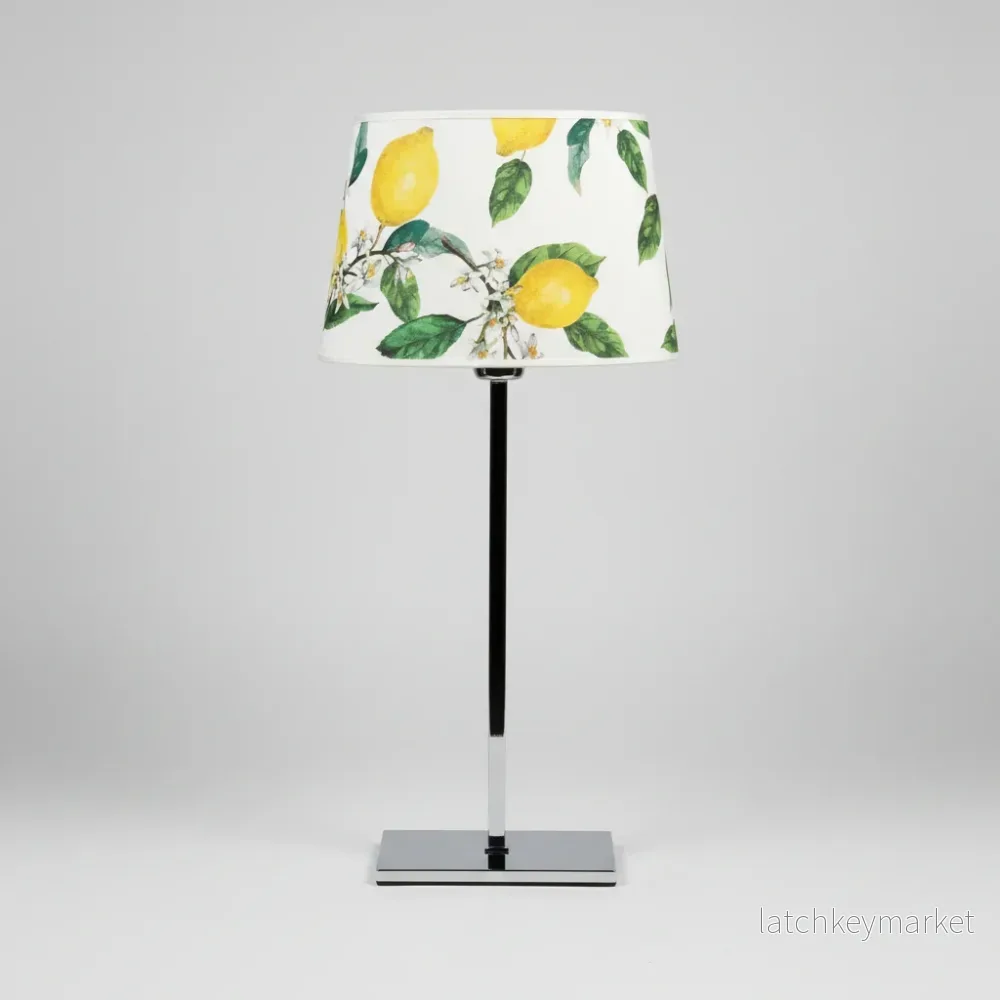 Lampskärm Oval Lemon Garden D 25 cm Lampskärm Oval Lemon Garden D 25 cm
