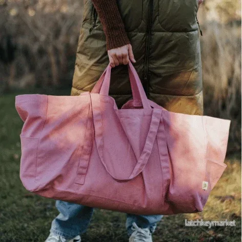 Tygkasse stor - Rosa - Bild 2