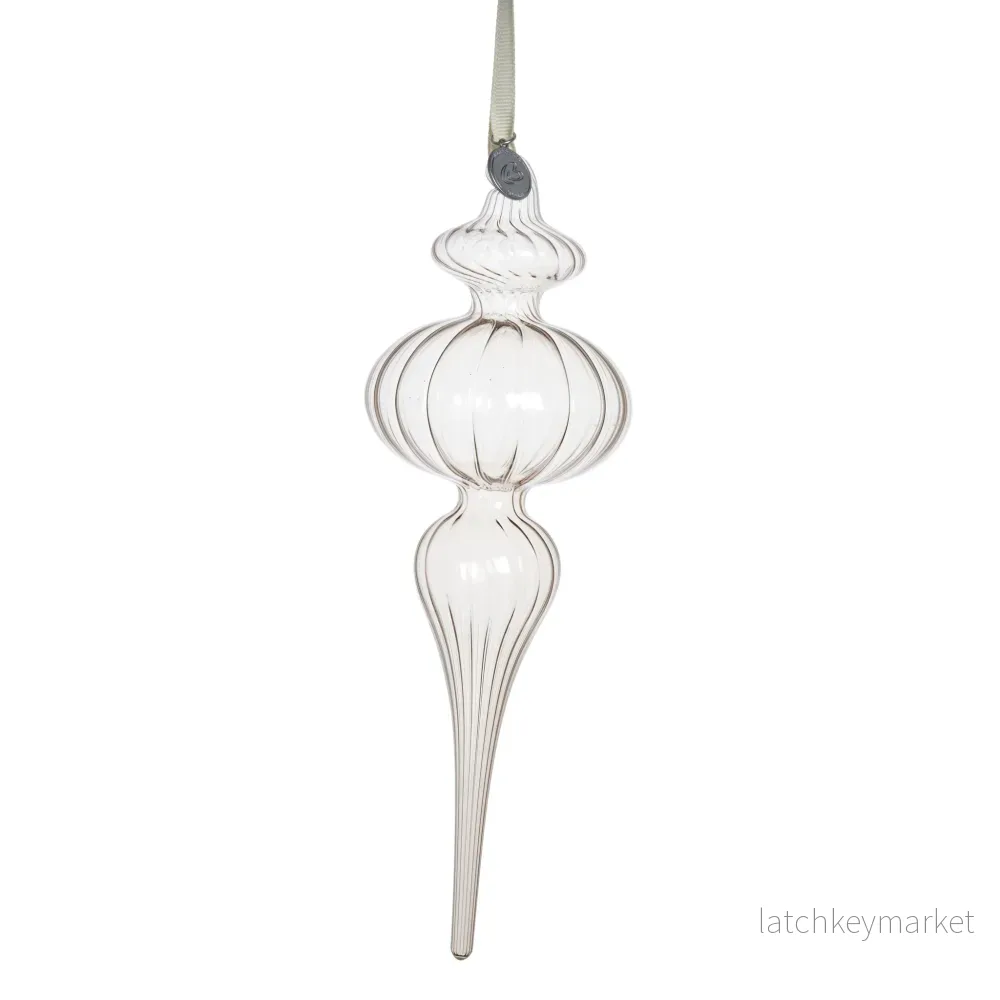 Glosille ornament H21 cm. sand Glosille ornament H21 cm. sand