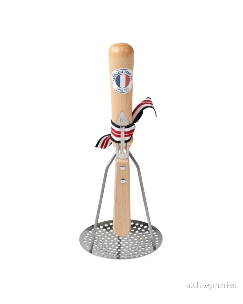 French Potato Masher and Peeler Wood French Potato Masher and Peeler Wood