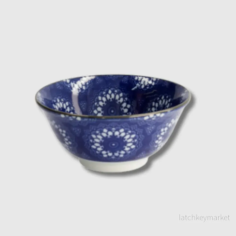 Skål Flower Blue TDS Ø 14.8 x 6.8 cm Skål Flower Blue TDS Ø 14.8 x 6.8 cm