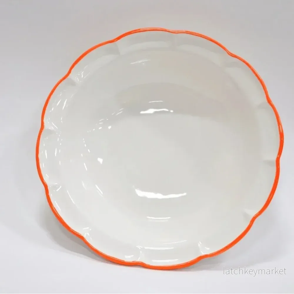 Salad Bowl Orange Line Salad Bowl Orange Line