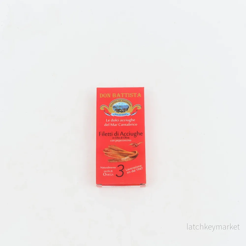 Canned Anchovies Chili Pepper Canned Anchovies Chili Pepper