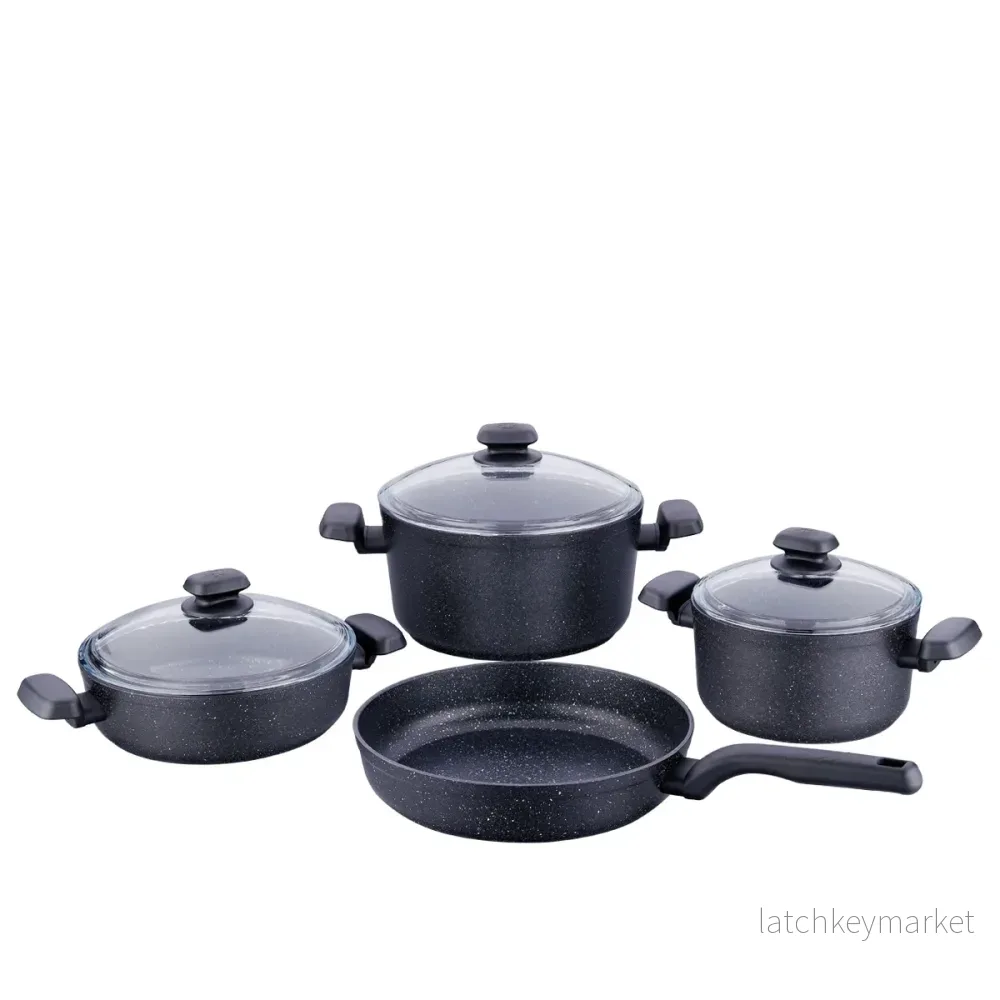 Korkmaz Ornella 7 Delar Cookware A2609 Korkmaz Ornella 7 Delar Cookware A2609