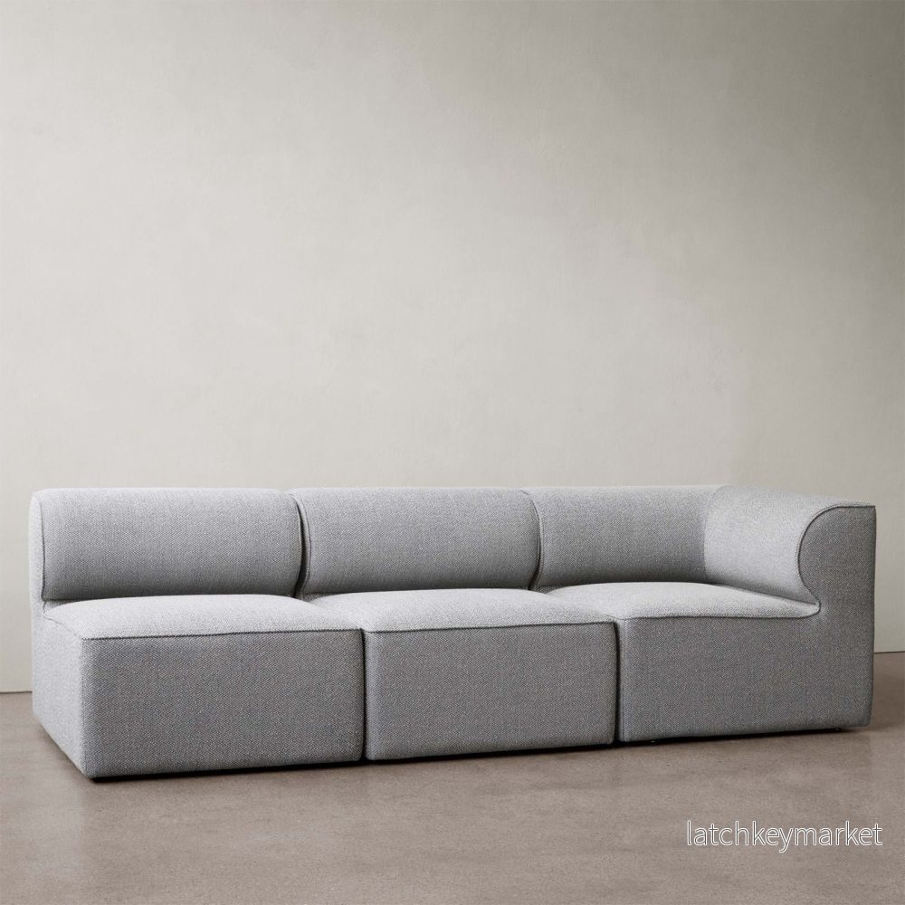 Eave 86 3-Seater Left Corner W. Pouf - Bild 2