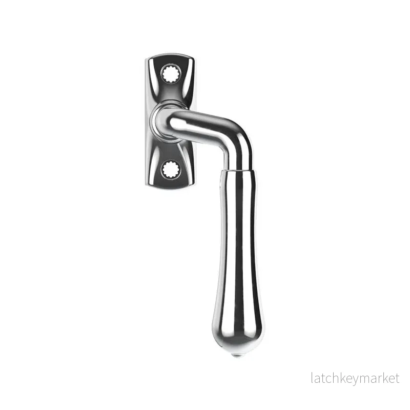 Spanjoletthandtag krom höger Björkö Spanjoletthandtag krom höger Björkö