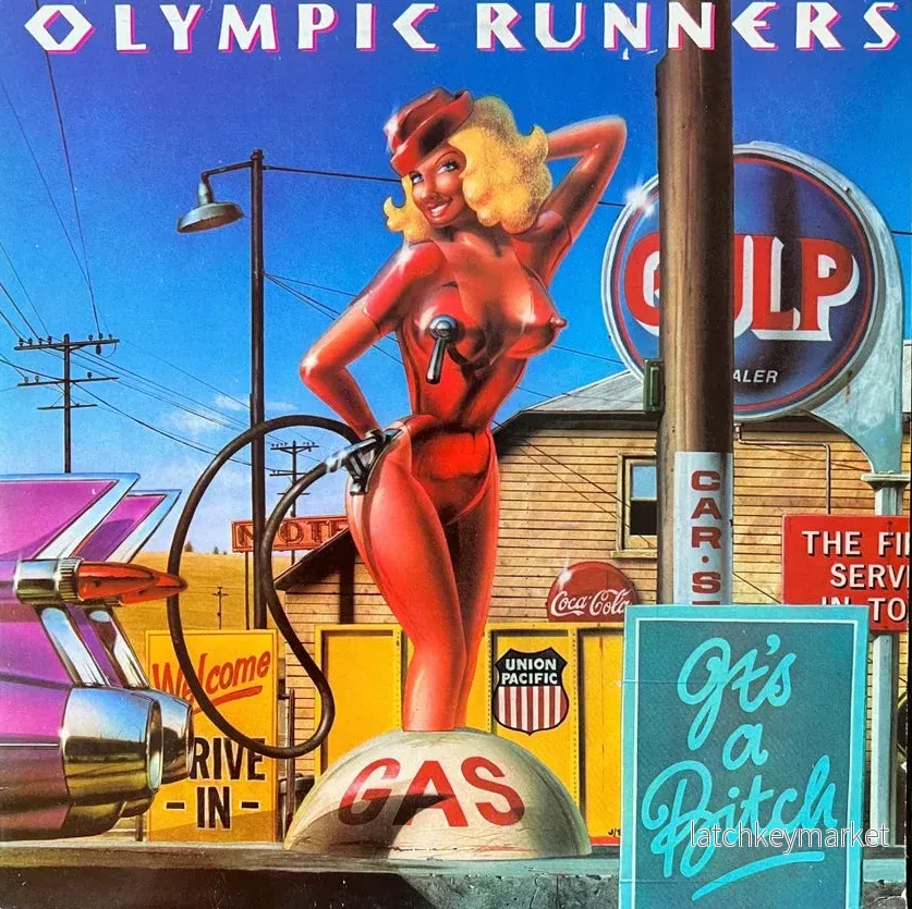 Olympic Runners – It’s a Bitch – LP 1979 – Polydor – Funk / Disco Olympic Runners – It’s a Bitch – LP 1979 – Polydor – Funk / Disco
