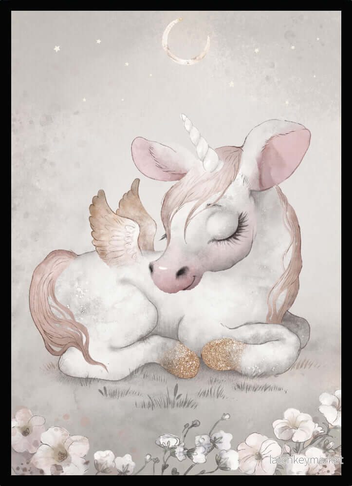 Barntavla - Unicorn