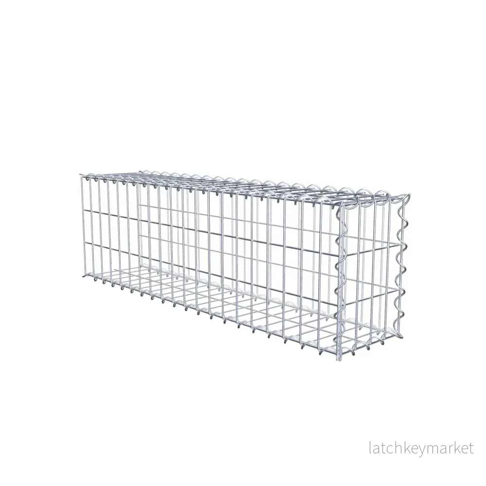 Påväxt gabion typ 2 100 cm x 30 cm x 20 cm (L x H x D), maskstorlek 5 cm x 10 cm, spiral Påväxt gabion typ 2 100 cm x 30 cm x 20 cm (L x H x D), maskstorlek 5 cm x 10 cm, spiral