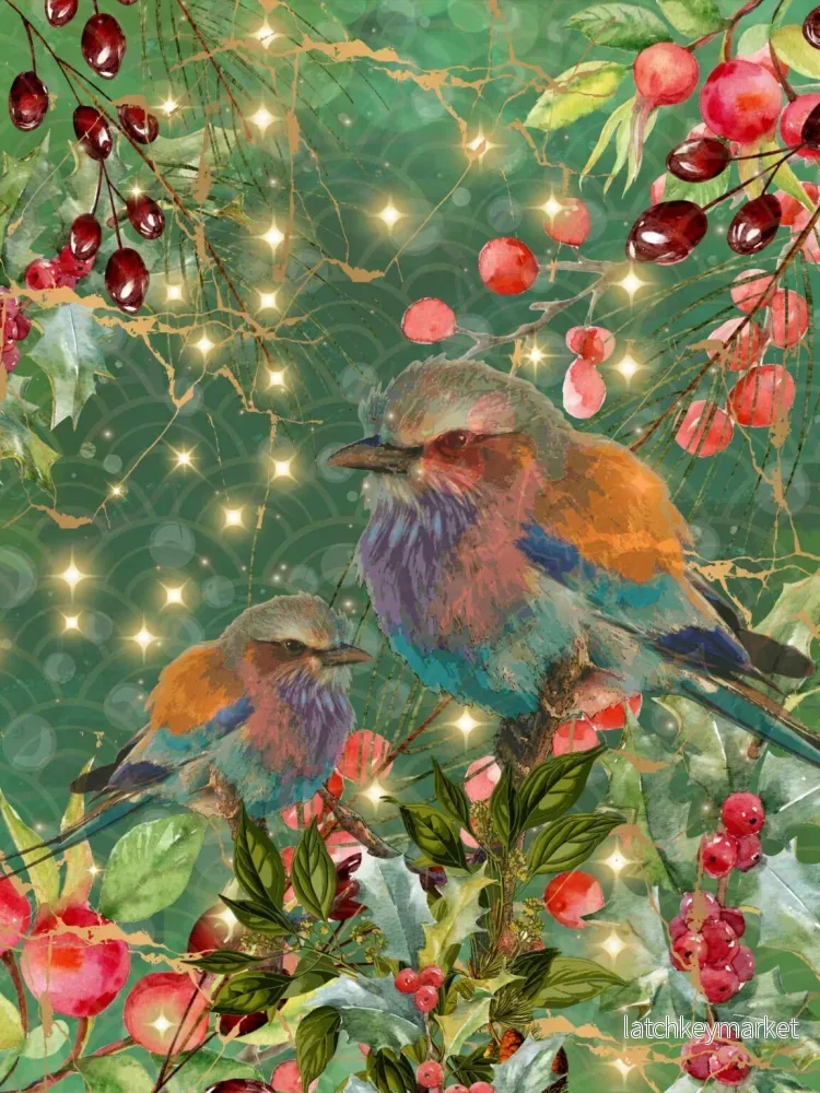 Decoupagepapper Christmas Tweetings - Bild 2
