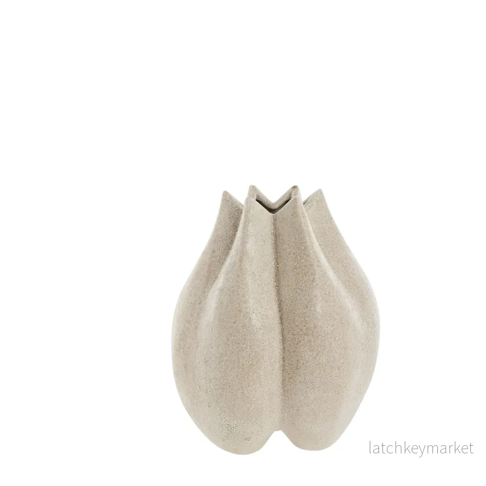 Valona vas H30 cm. sand keramik Valona vas H30 cm. sand keramik