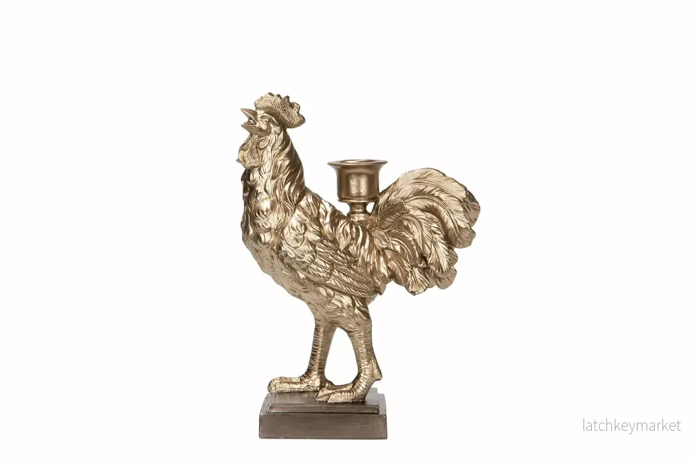 Ljusstake Tupp Champagne Poly REA Ljusstake Tupp Champagne Poly REA