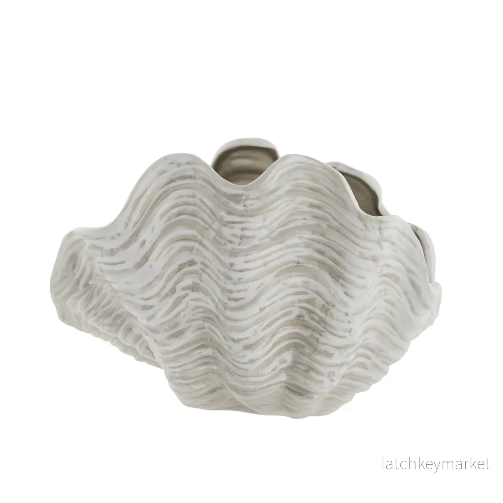 Sheline dekoration H18 Ø cm. sand Sheline dekoration H18 Ø cm. sand