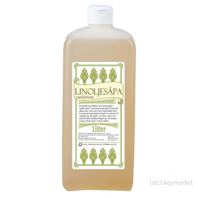Linoljesåpa, 1 l - Bild 3