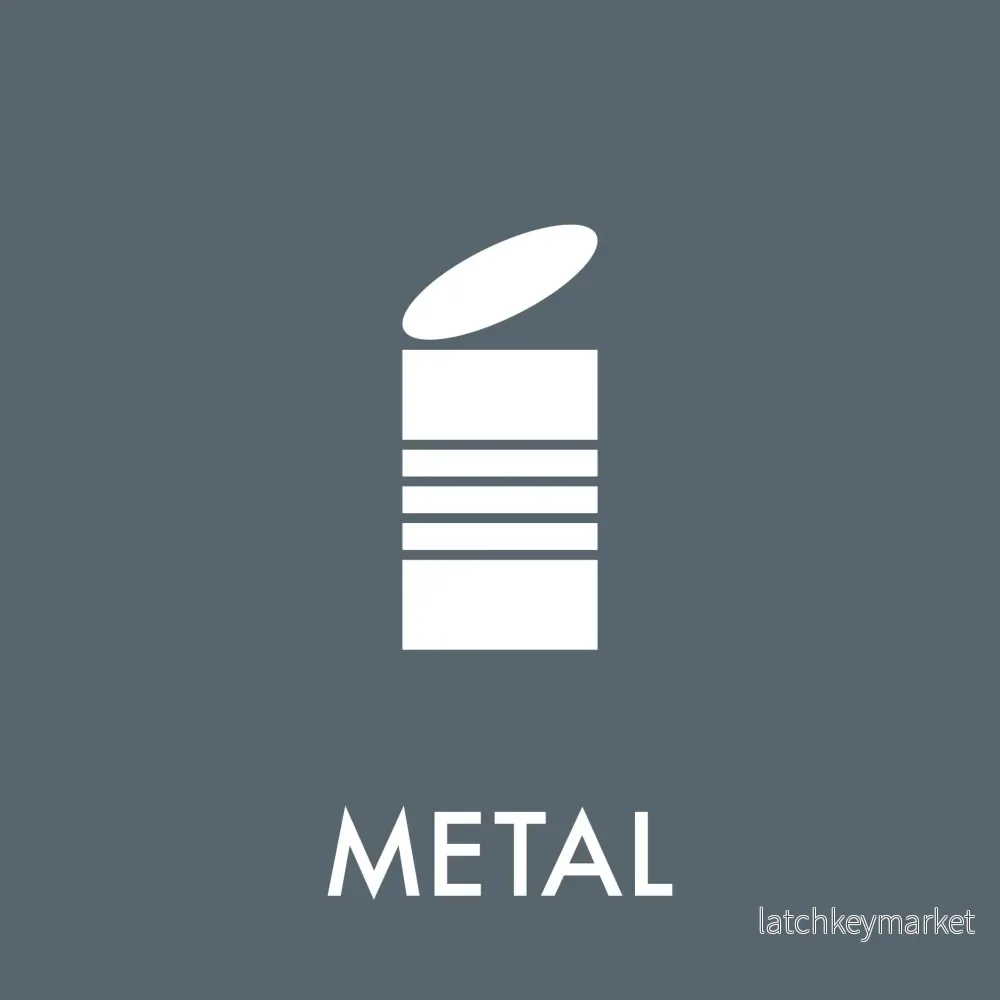 Avfallssortering – Metall Avfallssortering – Metall
