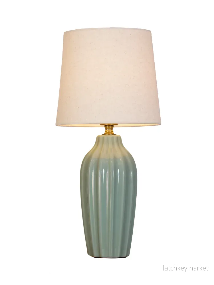 Bordslampa Lyon Ljus Turkos 39 cm - Bild 2