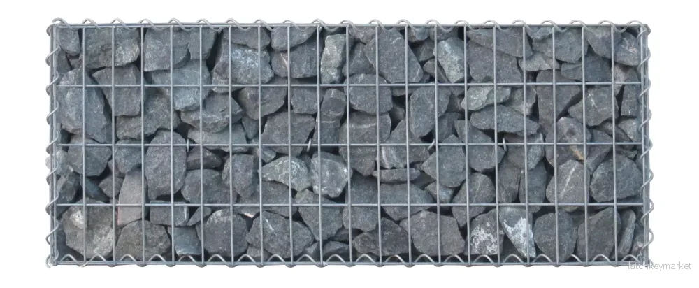 Gabion 100 cm x 40 cm x 30 cm (L x H x D), maskstorlek 5 cm x 10 cm, spiral - Bild 3