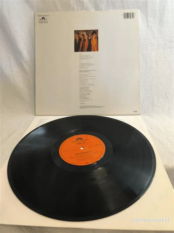 Level 42 – World Machine (Vinyl, LP, Album, 1985) - Bild 3