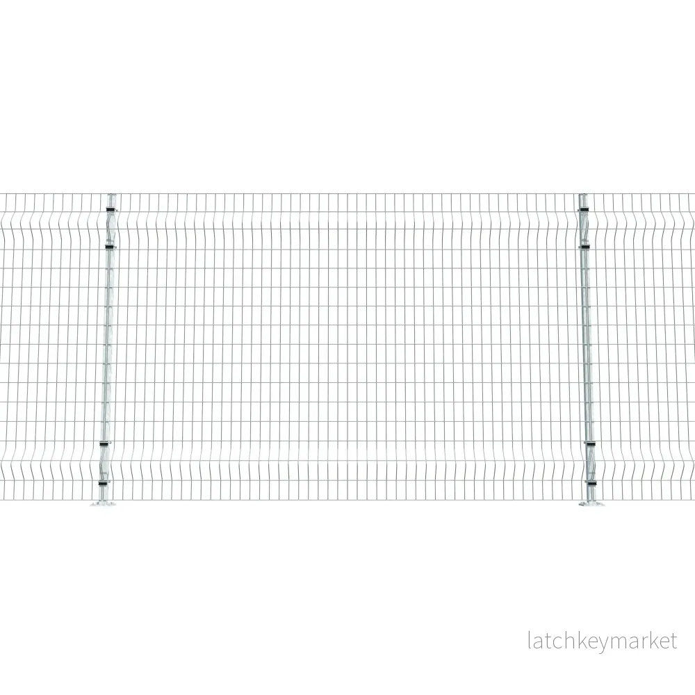 Gittermattenzaun zum Aufdübeln, Maschenweite 5 x 10 cm, bis 50 m - Bild 3