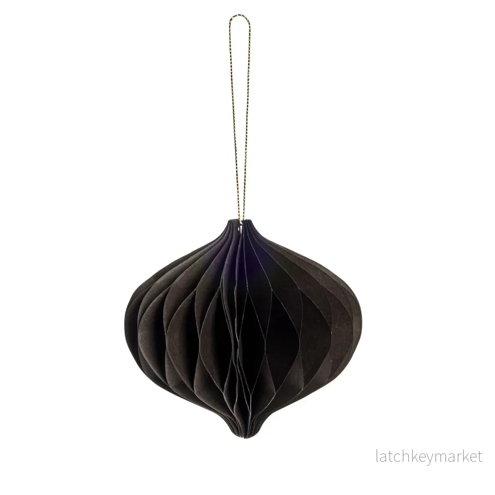 Poelle ornament H10 cm. brun Poelle ornament H10 cm. brun