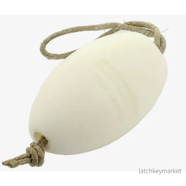 Savonnette Marseillaise Bar Soap Donkey Milk- soap on a rope 240g