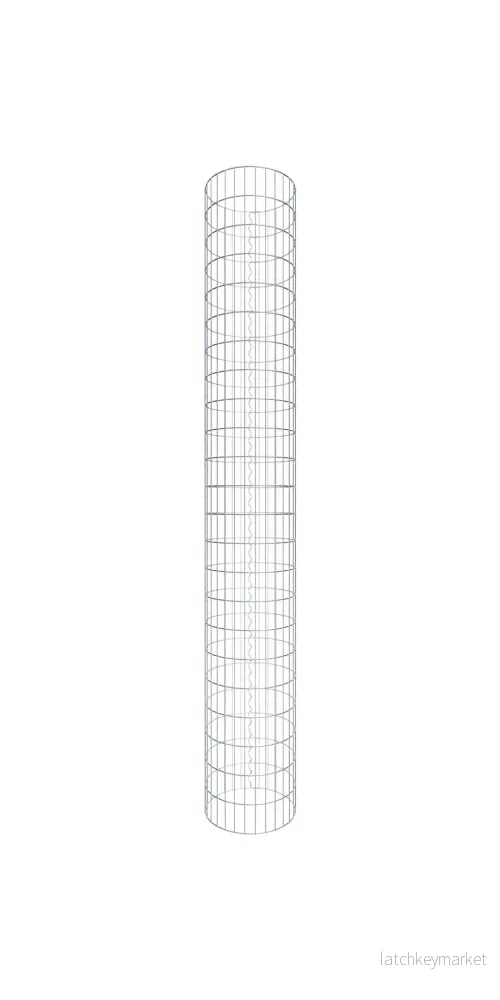 Gabionpelare diameter 47 cm, MW 5 x 10 cm rund - Bild 2
