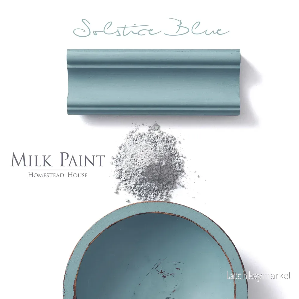 Milk paint Solstice Blue – Homestead House Milk paint Solstice Blue – Homestead House