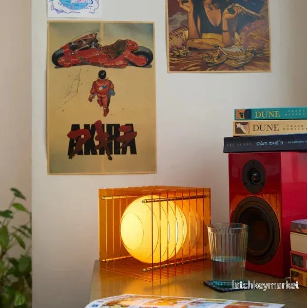 LOP Small Square Orange Lamp - Bild 2