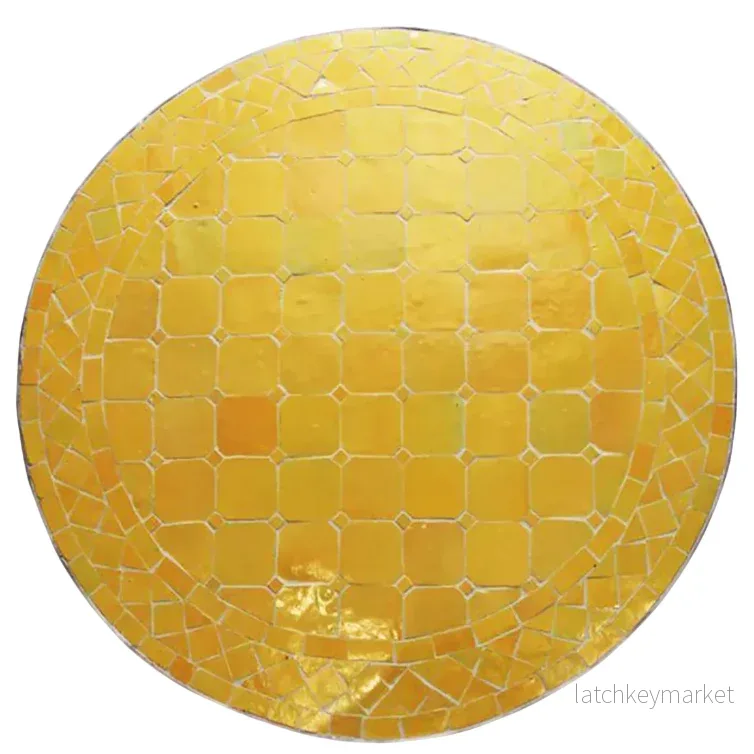 Moroccan Mosaic Table ‘Yellow’