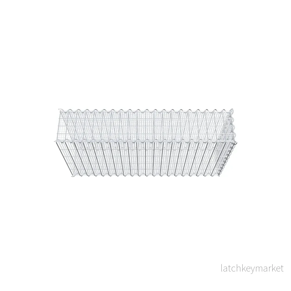 Grusodling gabion typ 2 100 cm x 50 cm x 20 cm (L x H x D), maskstorlek 5 cm x 10 cm, spiral - Bild 3