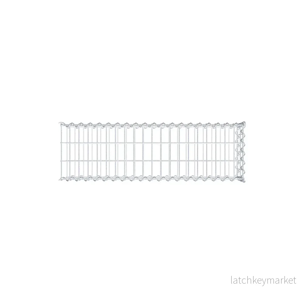 Extra gabion typ 2 100 cm x 20 cm x 30 cm (L x H x D), maskstorlek 5 cm x 10 cm, spiral - Bild 3