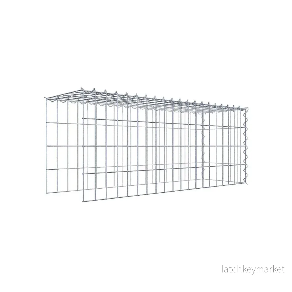Påväxt gabion typ 4 100 cm x 40 cm x 30 cm (L x H x D), maskstorlek 5 cm x 10 cm, spiral Påväxt gabion typ 4 100 cm x 40 cm x 30 cm (L x H x D), maskstorlek 5 cm x 10 cm, spiral