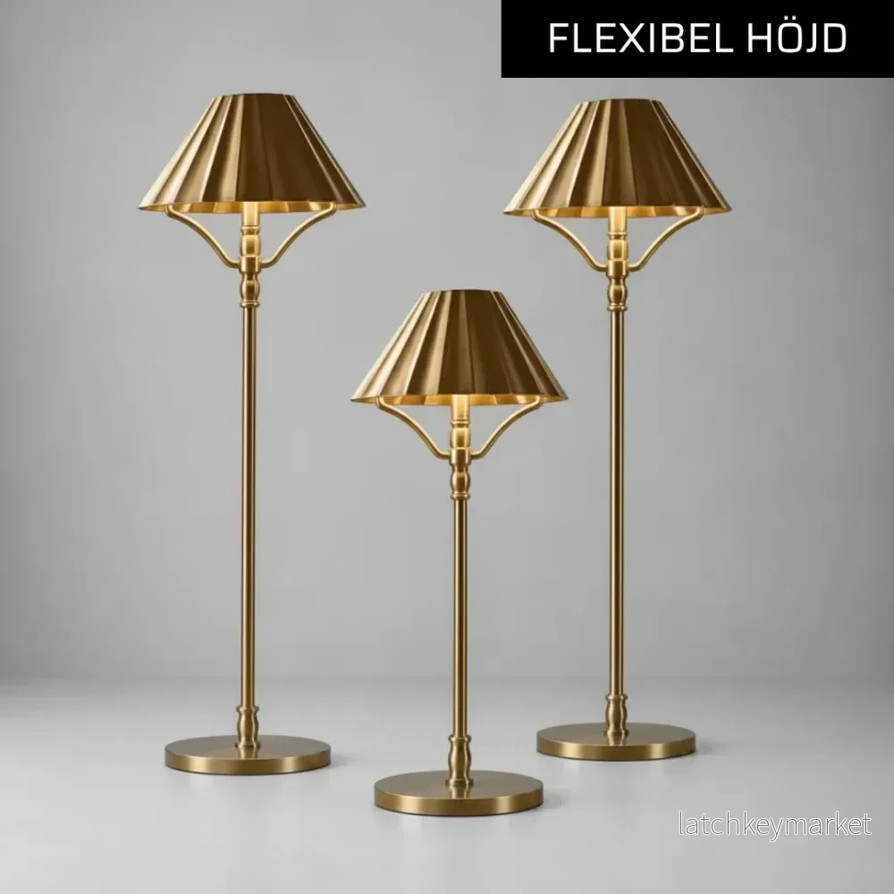 Trådlös bordslampa OLYMPIA – 2 pack