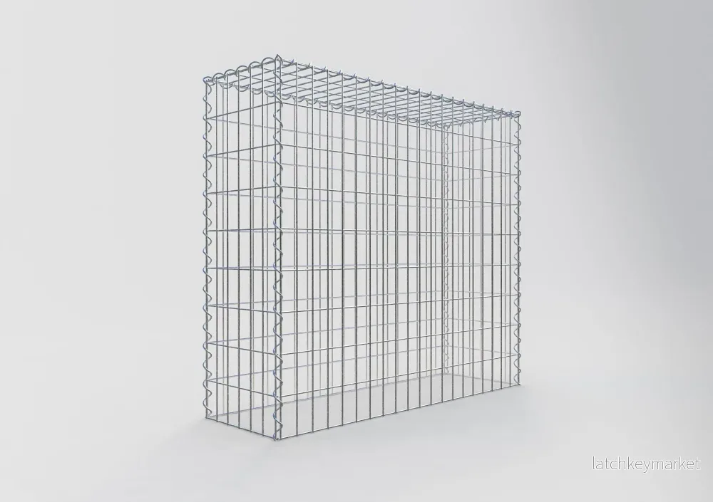 Odlad gabion typ 3 100 cm x 90 cm x 30 cm (L x H x D), maskstorlek 5 cm x 10 cm, spiral - Bild 2