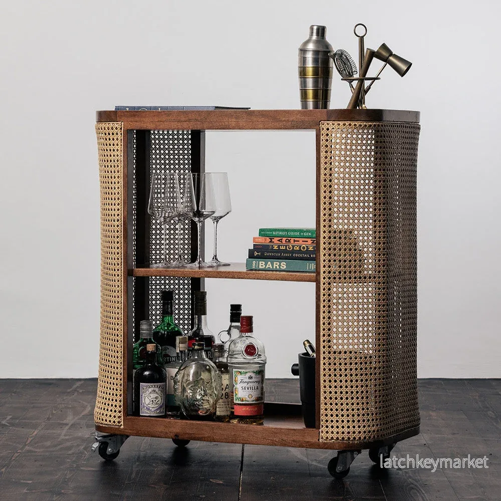 Vermont rattan trolley