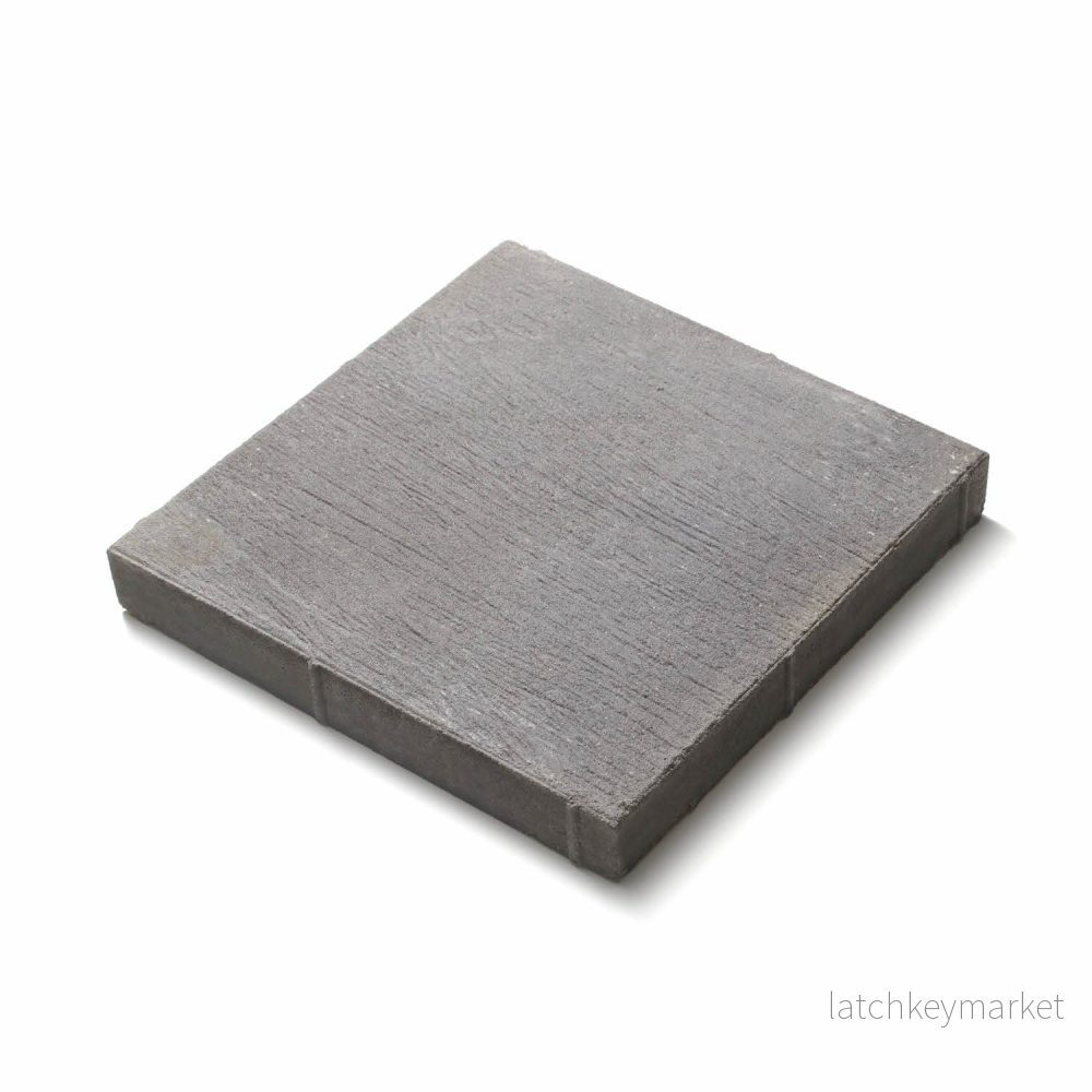 Ravel Antracit Borstad 400x400x60