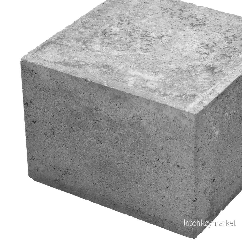 Scala Halvblock Grå 195x190x138 - Bild 2