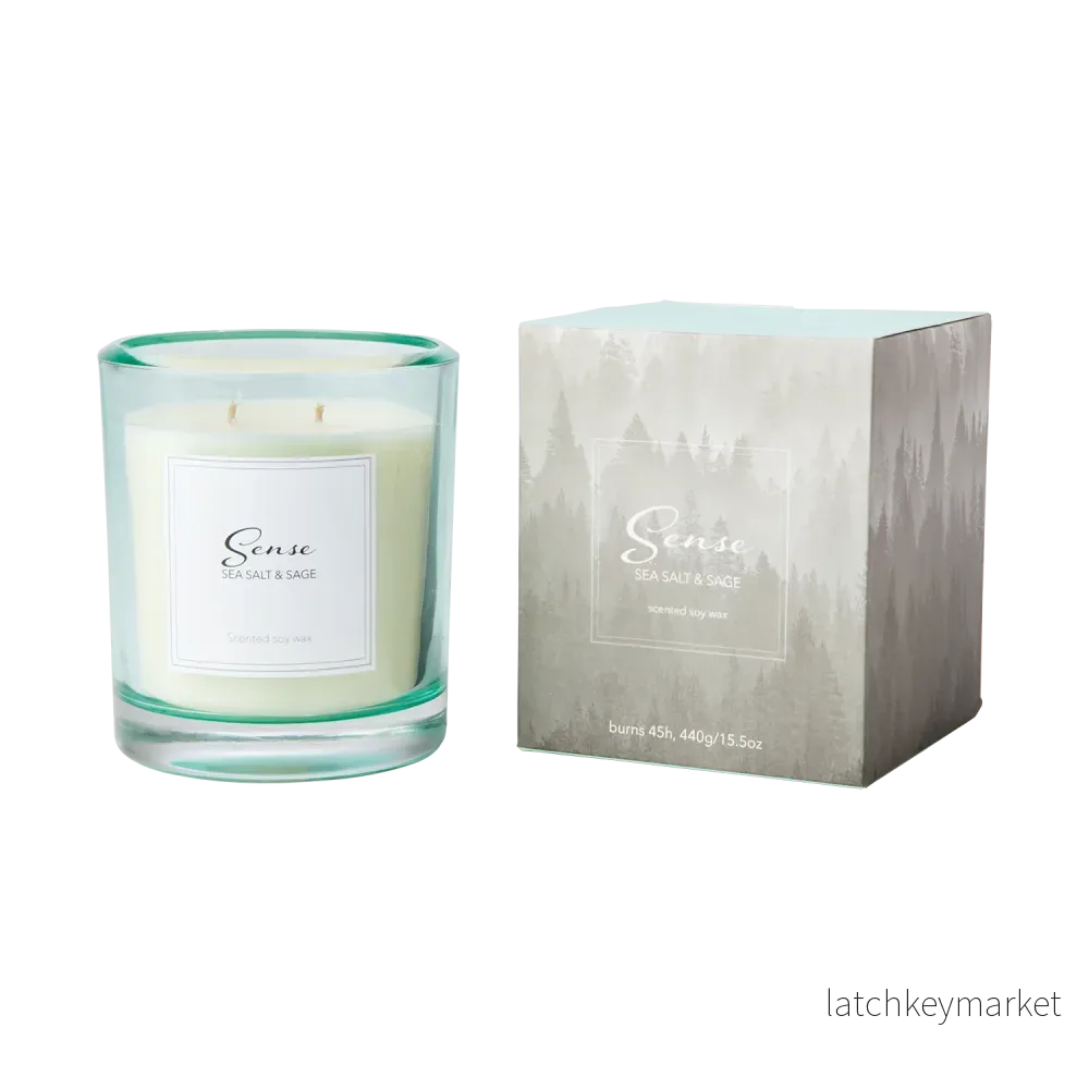 SENSE Doftljus Sea salt & sage SENSE Doftljus Sea salt & sage