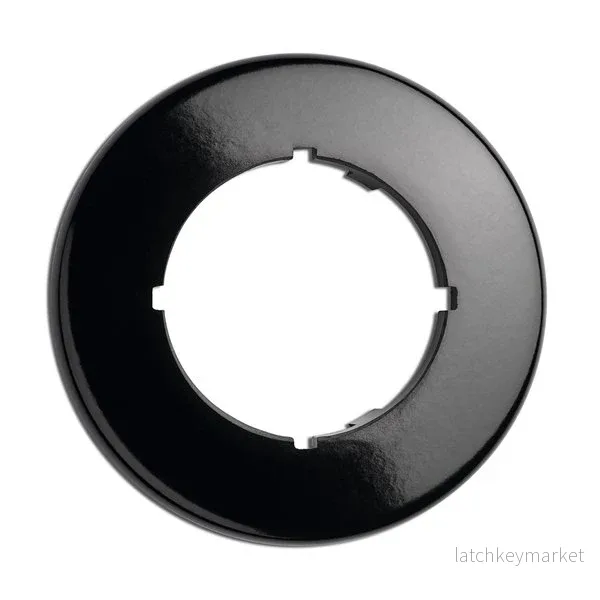 Täckring svart bakelit Täckring svart bakelit