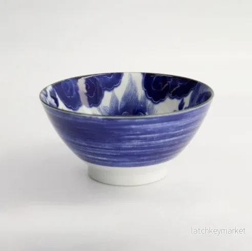 Skål Japonese Lion blå TDS Ø 18 x 9 cm Skål Japonese Lion blå TDS Ø 18 x 9 cm