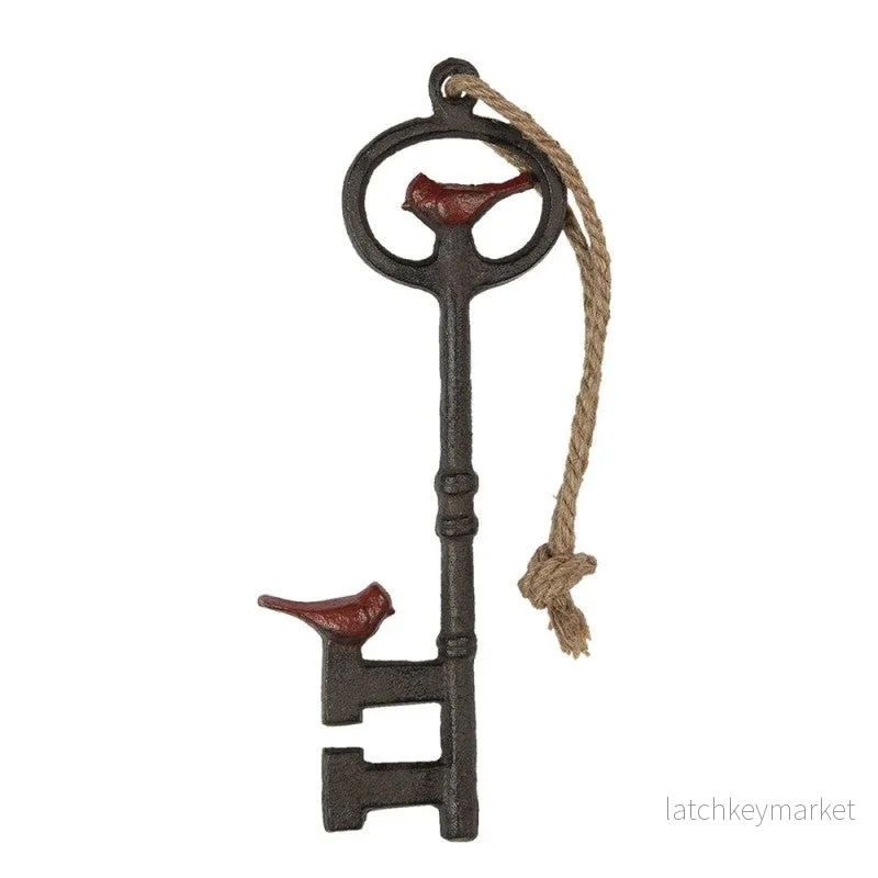 Dekoration Nyckel 33 Cm Brun Metall REA Dekoration Nyckel 33 Cm Brun Metall REA