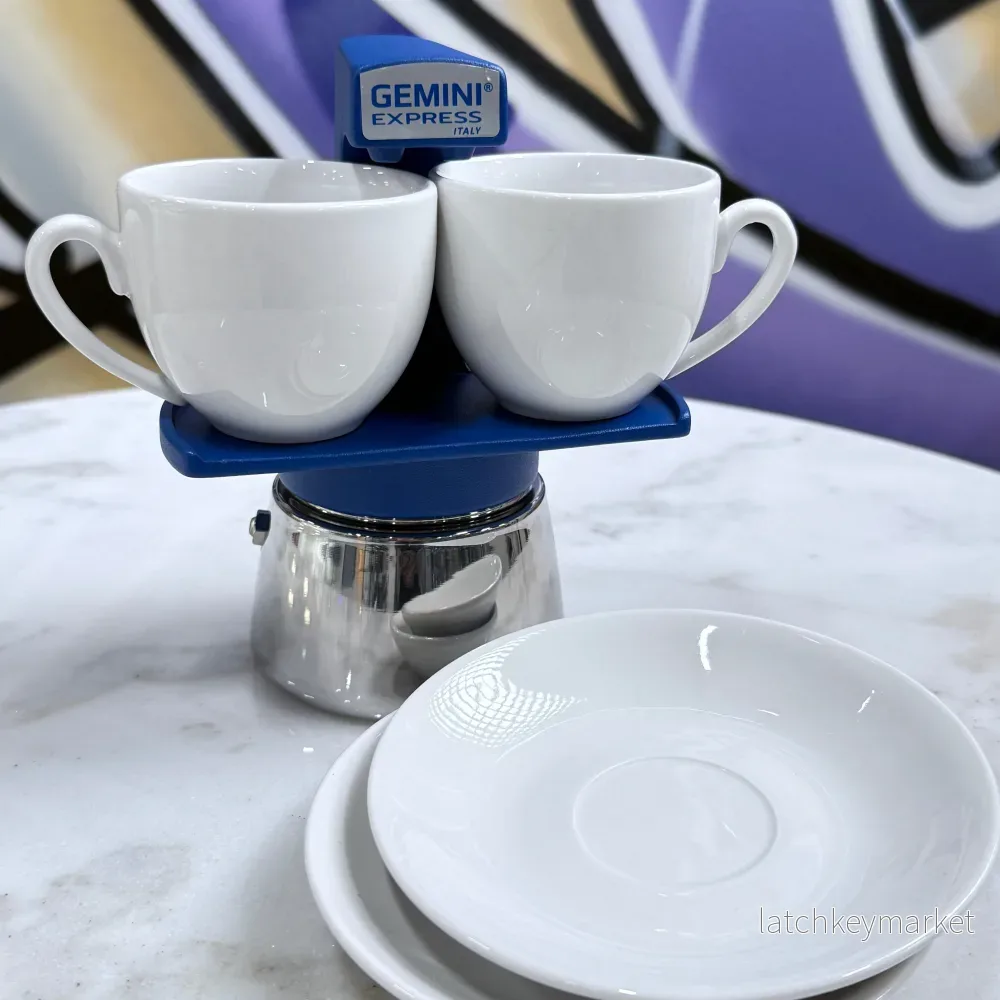 Gemini Espresso Maker Blue - Bild 3