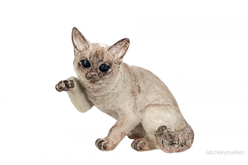 Dekoration Djur Katt Polyresin 22×13,5x19cm REA Dekoration Djur Katt Polyresin 22×13,5x19cm REA