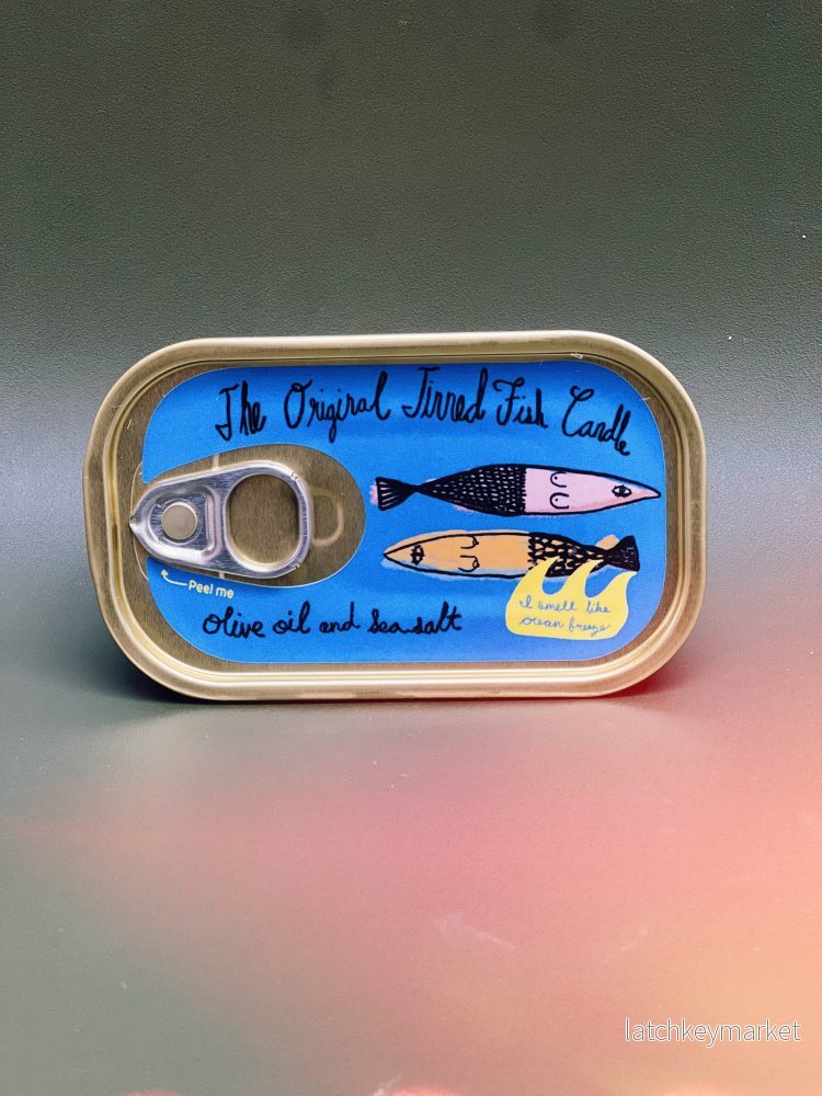 Tinned Fish Candle - Olive Oil and Sea Salt Scent - Bild 2