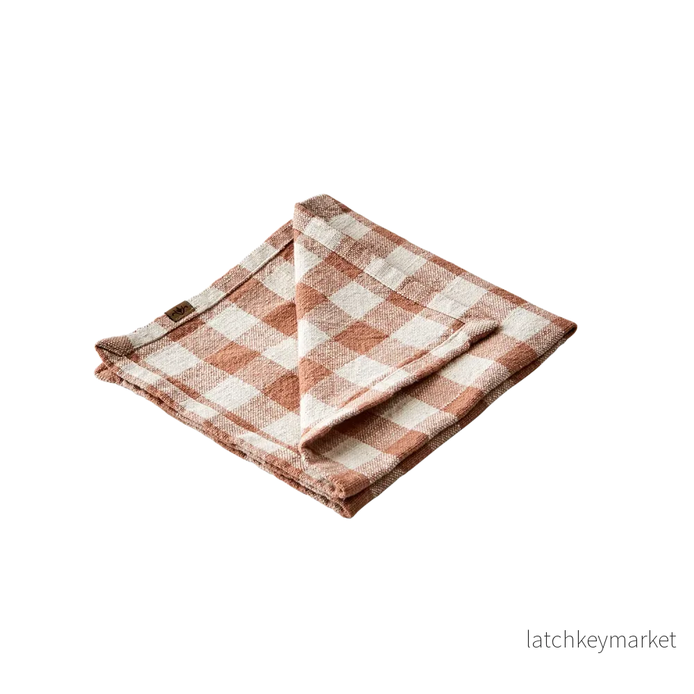 Servett Ingrid Rost/elfenben 4-pack Servett Ingrid Rost/elfenben 4-pack