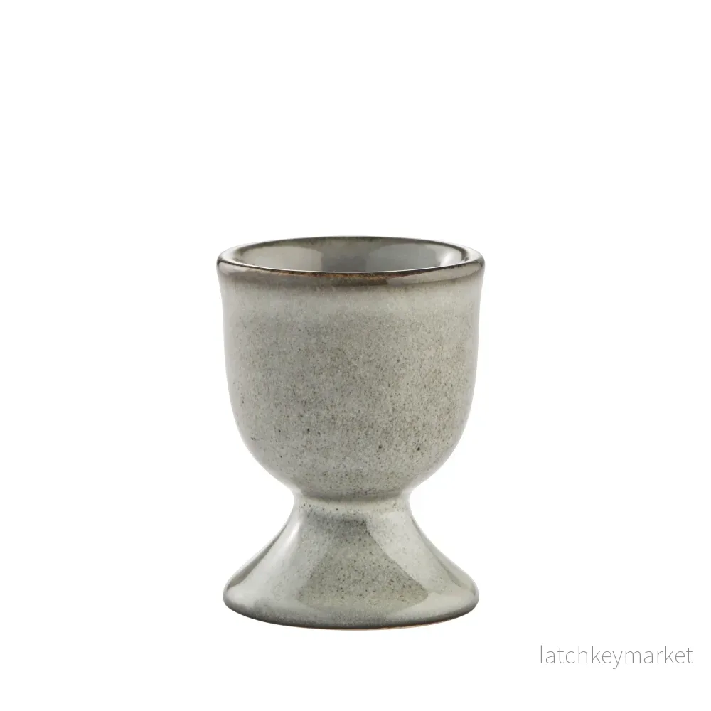 Amera äggkopp H6,5 Ø4,5 cm. grå
