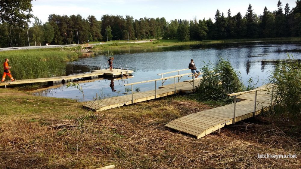 Badbrygga 1,0 x 4,0m Eco Badbrygga 1,0 x 4,0m Eco