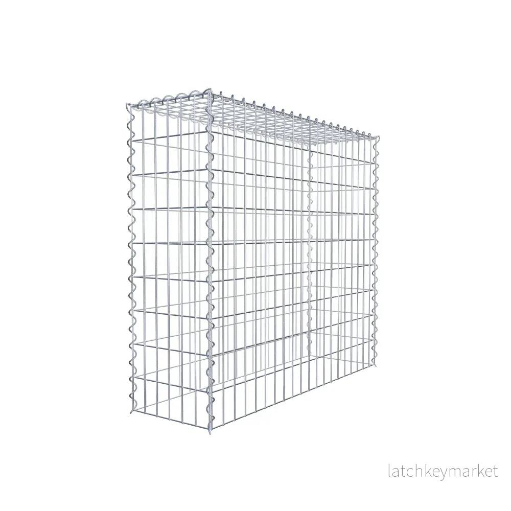 Odlad gabion typ 3 100 cm x 90 cm x 30 cm (L x H x D), maskstorlek 5 cm x 10 cm, spiral - Bild 3