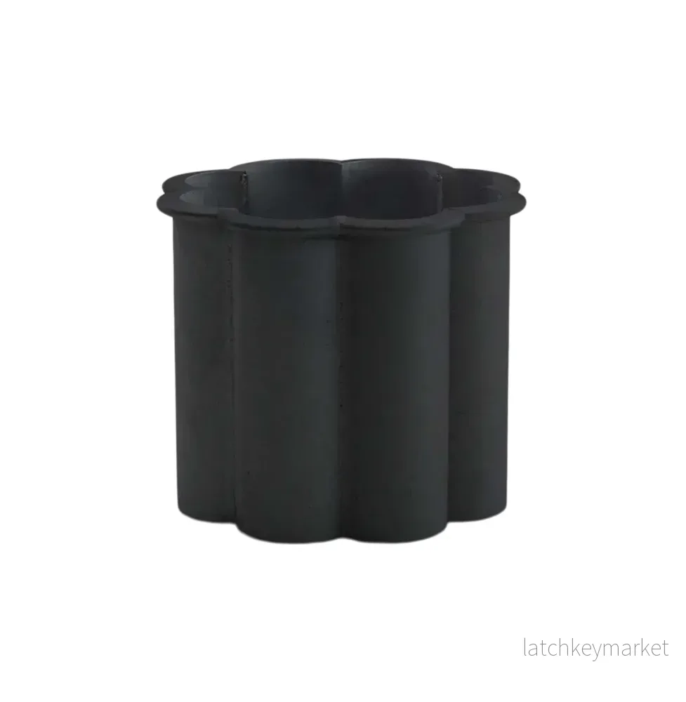 Gråsippa Kruka Svart