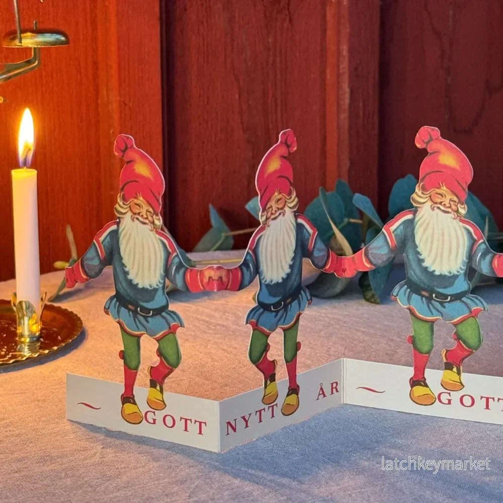 Pappersrad Tomte God Jul - Bild 2